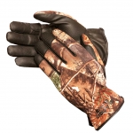 Glacier Glove "Lightweight Shooting" (Hunting) 1 mm Neoprene Full-Finger/Synthetic Leather Palm, Realtree AP HD