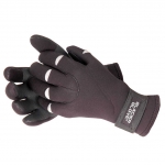 Glacier Glove "Bristol Bay" (Hunting) Full-Finger Curved Fleece Lined, Black
