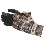 Glacier Glove "Pro Waterfowler" (Hunting) Curved Finger Fleece Lined, Advantage Max 4