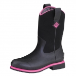 Muck_Boots_Womens_Ryder_Mid_Boot_Black_Hot_Pink  (rydm-404)