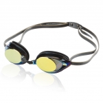 Speedo Vanquisher 2.0 Mirrored Goggles, Deep Gold