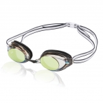 Speedo Women's Vanquisher Mirrored Goggles, Black