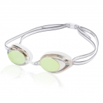Speedo Women's Vanquisher Mirrored Goggles, Clear