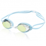 Speedo Women's Vanquisher Mirrored Goggles, Blue