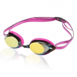 Speedo Women's Vanquisher Mirrored Goggles, Magenta