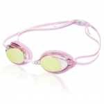 Speedo Women's Vanquisher Mirrored Goggles, Pink