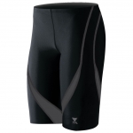 TYR Men's Alliance Splice Jammer Swimsuit, Black/Robot, Size 28