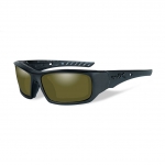 Wiley X WX ARROW Sunglasses, POLARIZED Yellow Lens / Matte Black Frame