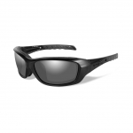 Wiley X WX GRAVITY Sunglasses, Black Ops, Smoke Grey Lens / Matte Black Frame