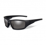 Wiley X WX CENSOR Sunglasses, Black Ops, POLARIZED Smoke Grey Lens / Matte Black Frame