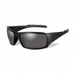 Wiley X WX TWISTED Sunglasses, Black Ops, POLARIZED Smoke Grey Lens / Matte Black Frame
